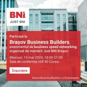 Eveniment Business Networking Brasov 21 mai 2024